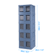 thumbnail image 3 of Caja Plegable Organizadora 5 Niveles Azul MQ Qrubber, 3 of 6