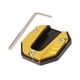 thumbnail image 5 of Extensión de placa de soporte para motocicleta, extensor de soporte lateral antideslizante, extensor de pie para estacionamiento al aire libre, motoci Amarillo, 5 of 5