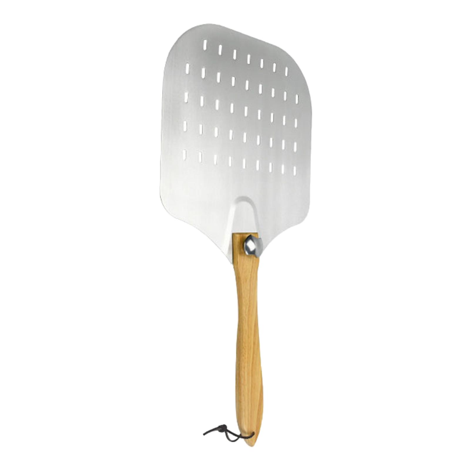 Bothyi - Metal De Los Accesorios Del Horno De La Cáscara De La Pizza De 12 Pulgadas Para La Pizza Hecha En Casa Del Restaurante