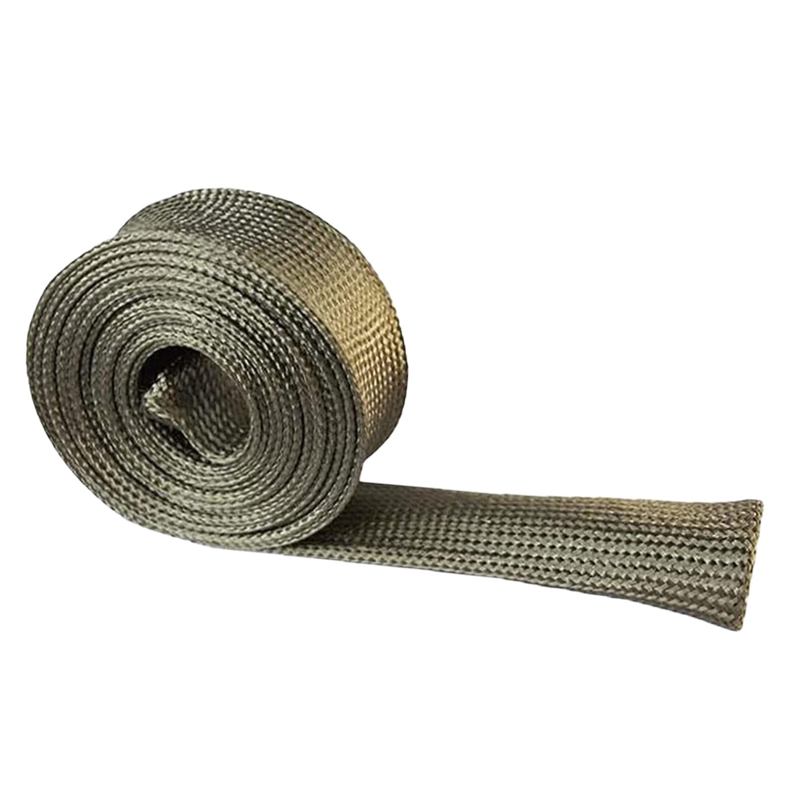 Magideal - Funda Protectora De Cable Para Manguera De Automóvil, Rollo De 3 Metros Para Bujías, Funda Protectora De Cable Para Camiones Y Motocicletas , 19 Mm X 19 Mm X 3 M