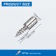 thumbnail image 2 of Uxcell Soportes para Estantes, 12 Piezas Pasadores para Estantes Tornillos Auto-roscantes, 2 of 7