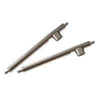 Ioensy - 2X Barra De Resorte De Liberación Rápida Accesorios De Reloj Duraderos De Acero Pasadores Para Correa De Reloj 22Mm