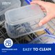 thumbnail image 4 of Sistema KLIP IT PLUS de Almacenamiento de Alimentos 400 ml, juego de 3, 4 of 9