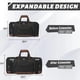 thumbnail image 3 of Bolsa de viaje Wohlbege para viajes, 50 L, ampliable, negra, 3 of 6
