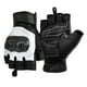 thumbnail image 1 of Guantes De Cuero Medio Dedo Para Motociclismo Motowolf 0334B, 1 of 6