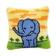 thumbnail image 4 of Juego De Agujas De Lengüeta DIY, Fundas De Almohada Artesanales Para Bordado, Alfombra, Elefante, 4 of 5