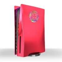 Placas Cubierta Electrochapadas Aaronmei Para Ps5 Disc Edition Rojo