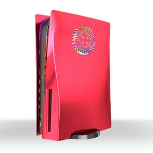 Placas Cubierta Electrochapadas Aaronmei Para Ps5 Disc Edition Rojo