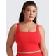 thumbnail image 4 of Sujetador deportivo CRZ YOGA Butterluxe para mujer, cuello cuadrado, largo, 4 of 5
