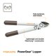 thumbnail image 2 of Tijera de podar Fiskars PowerGear ligera con yunque, 2 of 6