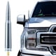 thumbnail image 1 of Antena CZSWCH 50 Cal Truck Chrome Bullet para Ford F150 F250 F350 Raptor/Dodge RAM 1500 2500 3500/Chevrolet Silverado y GMC Sierra, 1 of 7