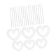 thumbnail image 5 of Marco De Corona De Flores, Soporte Para Arreglos Florales Para San Valentín, Cumpleaños De Primavera, 6 Corazones Pequeños Y Grandes, 5 of 5