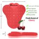 thumbnail image 5 of Pantalla para urinario Eco Fresh Pack de 10 unidades Aroma Cereza 30 días, 5 of 8
