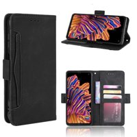 Funda Tipo Billetera Foxdock Para Samsung Galaxy Xcover Pro – Tapa Flip Con Tarjetero