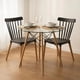 thumbnail image 2 of Comedor Mesa Elida 80 Cm + 2 Sillas Windsor Negro, 2 of 3