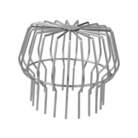 Ioensy - Filtro Colador De Acero Inoxidable Tapa De Alambre Para Terraza Protector De Hojas Para Canalón A Prueba De Herrumbre 6 Pulgadas