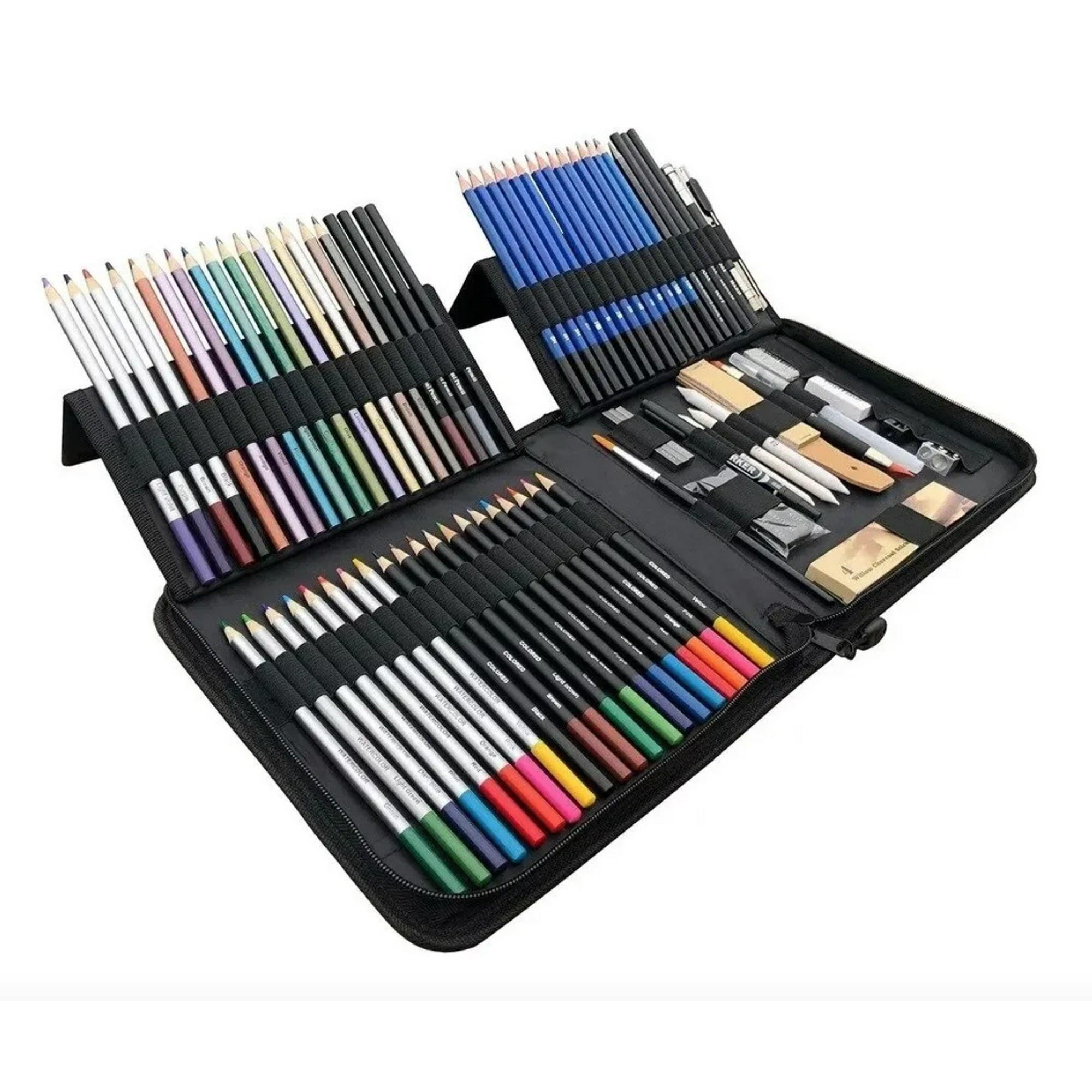 Atlas - Set Lapices Colores 83 Pzs Dibujo Profesional
