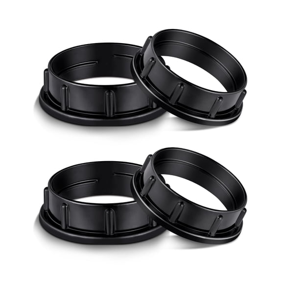 Anillos de sujeción para pantalla de lámpara de aluminio EMNOOTI base media E26 de 39 mm