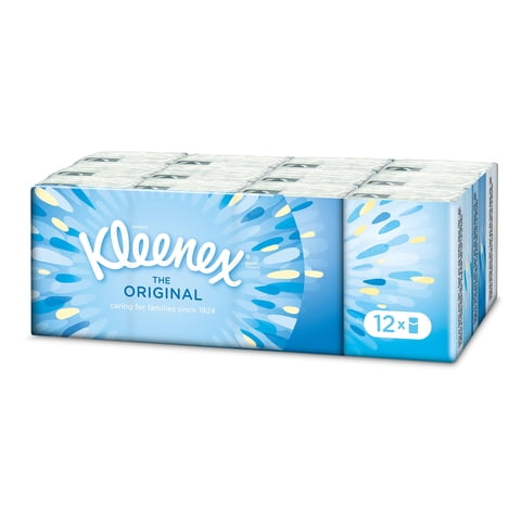 Servilletas Multiusos Tissue Kleenex The Original, 12 Paquetes