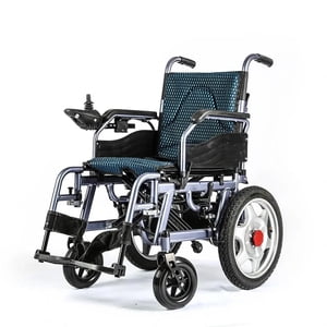 Medicaltec - Silla De Ruedas Eléctrica Modelo 002 De Aluminio