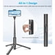 thumbnail image 2 of Trípode De Palo De Selfie De 150 Cm, Diseño Integrado, Control Bluetooth Remoto, Fácil De Llevar, Adecuado Para Viajes Y Selfies Compatibles Con Iphone Y Android, 2 of 6