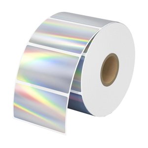 Magideal - Rollo De Etiquetas Adhesivas Térmicas, Pegatinas Diy, Envoltura De Impresora, Sello De Etiquetas, Etiquetas Para Tarjetas, Manualidades, Decoraciones , 500 Pegatinas Cuad 500 Pegatinas Cuadradas