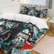 thumbnail image 1 of Captain AmericaCartoon Collection 3-Piece Comforter Set, Personalized Bedding Decor for Kids And Teens Bed Sheets, 1 of 5