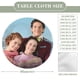 thumbnail image 2 of Passe Partout-theme Fitted Round Tablecloths Elastic Edged Table Covers Waterproof Table Cloth for Kitchen Holiday Party Tables Decor 120cm, 2 of 6