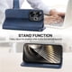 thumbnail image 4 of Funda Flip FOXDOCK para Xiaomi POCO F6 5G , Estilo Billetera con Diseño Rombo, Correa de Mano y Soporte, Uso Diario, 4 of 6