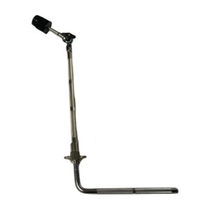 Magideal - Brazo Para Platillo Montado En Batería, Soporte Para Platillo Montado, Multiuso, Fácil Instalación, Piezas De Batería, Piezas De Hardware, Soporte De Modelo De Longitud Media