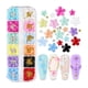 thumbnail image 2 of 12 colors 3D Flower Nail Charms with Rhinestones and Caviar Beads - DIY Nail Art Design for Women and Girls, 2 of 2