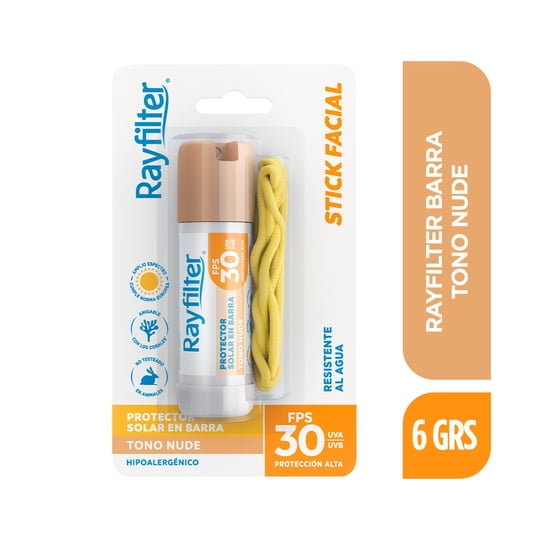 Protector Solar Rayfilter En Barra Nude Fps30