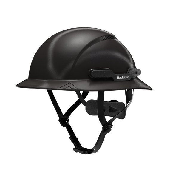 Casco de Seguridad Hardknock Tipo 2 Ventilado de Borde Completo – Negro