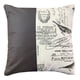 thumbnail image 1 of Cojin Decorativo EcoCuero Aves Cafe 50x50 Relleno, 1 of 3