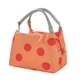 thumbnail image 3 of Bolsa de Almuerzo Aislada, Bolsos de Comestibles, Portátil, Tela Oxford, Impermeable, Reutilizable, Lonchera, Bolsa de Almuerzo para Hombres Y Mujeres Naranja, 3 of 5