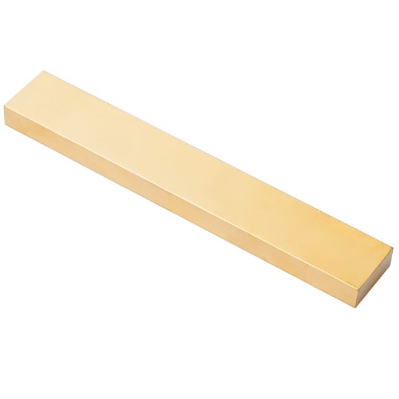 Barra plana de latón C360 de 10 mm x 25 mm x 15 cm para hacer cuchillos