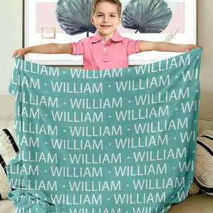Milsleep - Patrón Personalizado Con Nombre - Regalo Para Nieto - Manta Personalizada