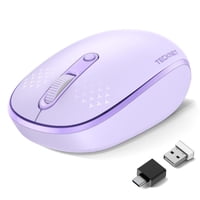 Tecknet Mouse Tecknet Inalámbrico Bluetooth Silencioso Y Compacto