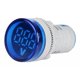 thumbnail image 2 of Voltímetro Corriente Alterna 50-500V Indicador LED De Potencia Azul, 2 of 5