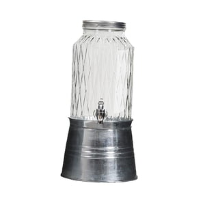 Bothyi - Barril De Bebida De Vidrio, Tetera Transparente De Gran Capacidad Para Cocina, Cocina Doméstica B