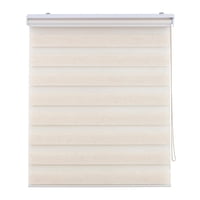 Metalhsa - Roller Duo Sin Cenefa Día-Noche Textura Lino 120X200 Cm