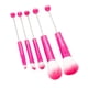 thumbnail image 3 of Juego De 5 Brochas De Maquillaje De Ojos, Brochas Cosméticas Para Cejas DIY Para Adultos, Regalos Para Hermanas, Color Rojo Rosa, 3 of 3