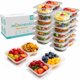 thumbnail image 1 of Munchpods Reusable Snack Containers with Lids, 20 Pack, 40 Pieces, 1 of 3