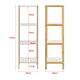 thumbnail image 2 of Estante Organizador De Bambu Mueble De Lujo Para Cocina Baño 4 Niveles, 2 of 6