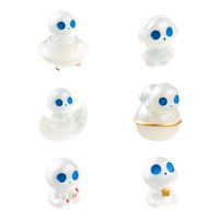 Ioensy - 6 Figuras De Elfos De Árboles Que Brillan En La Oscuridad De Resina Para Macetas, Caminos Y Porches