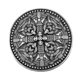 thumbnail image 2 of NORSE Medieval Vikingo Escudo Símbolo Broche Oval Céltico Chal Suéter Pin 4, 2 of 5