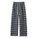 thumbnail image 2 of Pack 3 Pantalón A Cuadros Casuales Mujer Forro De Peludo, 2 of 5