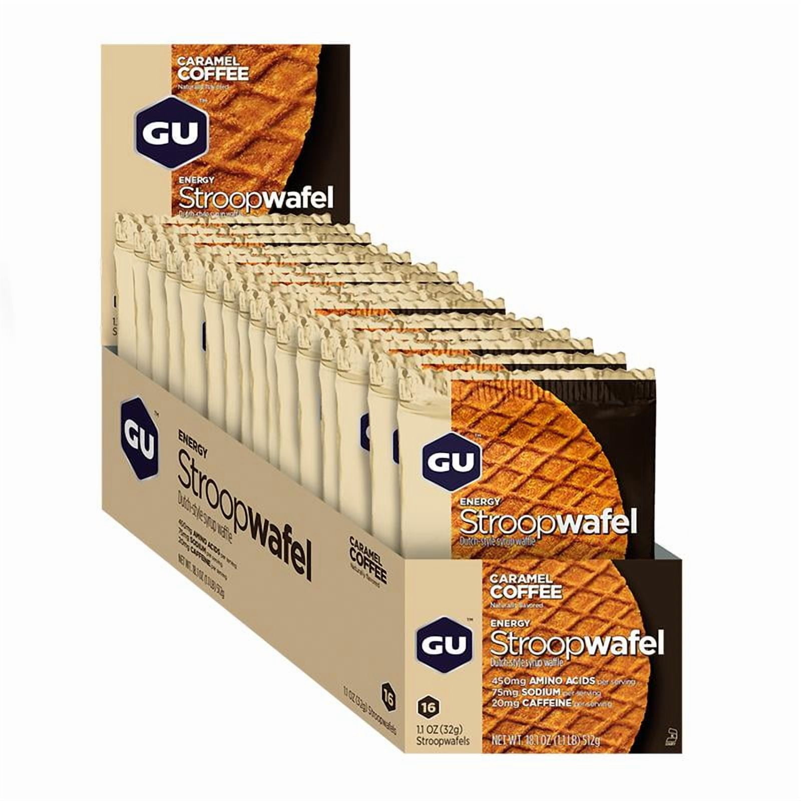 Gu Energy - Gu Box Energy Stroopwafel, Carmel Coffee