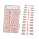 thumbnail image 1 of Prensa Usable En Uñas Belleza Uñas De Gel Semicuradas Reutilizables Para Niñas Mujeres Mate Largo, 1 of 3