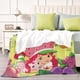 thumbnail image 4 of Strawberry Shortcakes anti-pilling, suave, ligera, esponjosa y acogedora de lujo para hogar y cocina – Perfecta para niños y adultos,120X150cm, 4 of 6